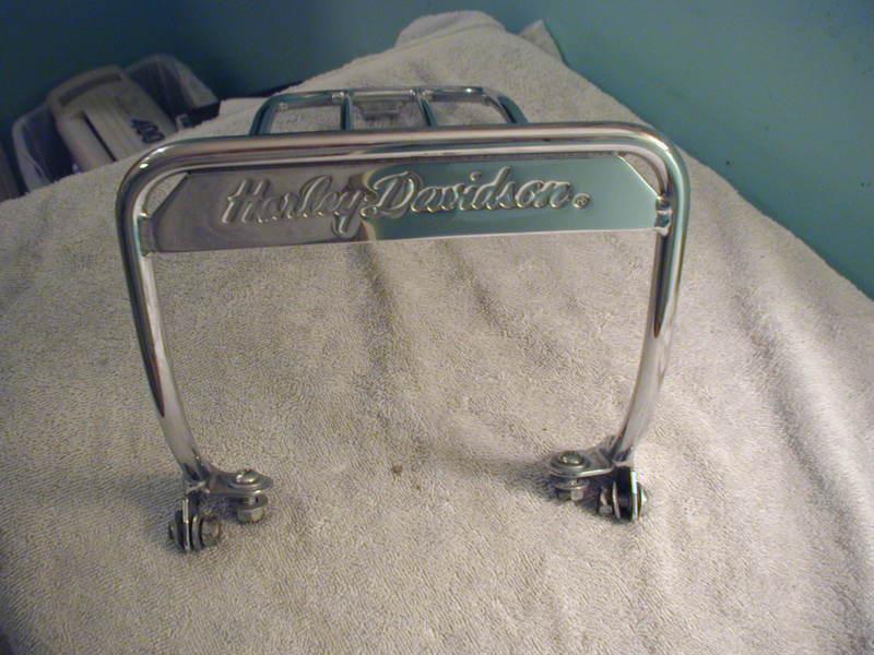 OEM HARLEY-DAVIDSON 'SIX PACK RACK' CHROME LUGGAGE RACK, US $9.95, image 2