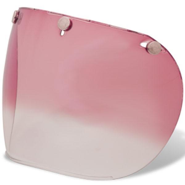 Bell custom 500 three/3 snap shield pink gradient
