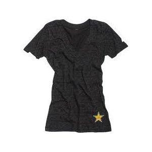 New rockstar one industries womens diablo tee black large