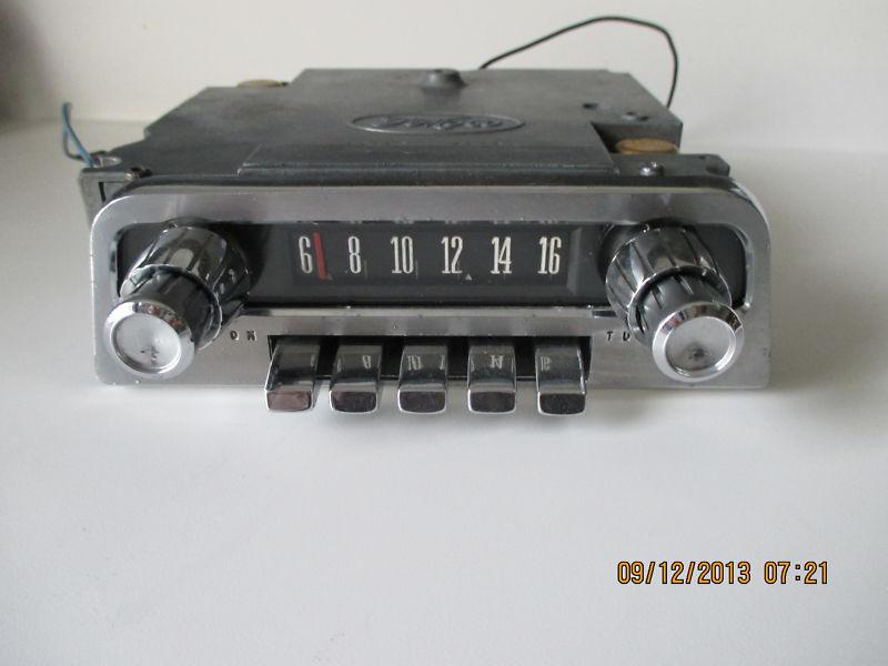 1961 62 63 ford thunderbird am radio 3tms