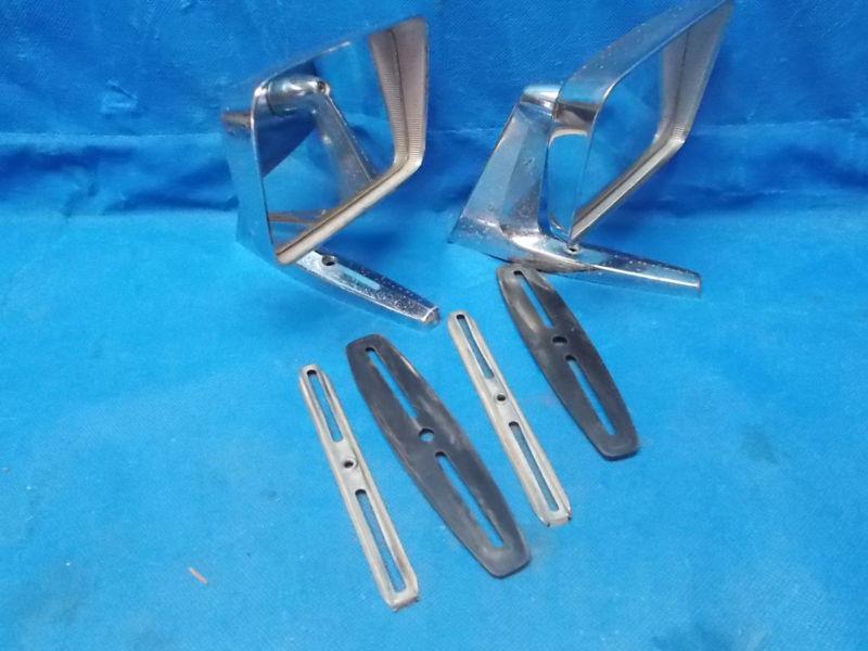 1965 1966 1967 ford custom galaxie door fender exterior rearview mirrors