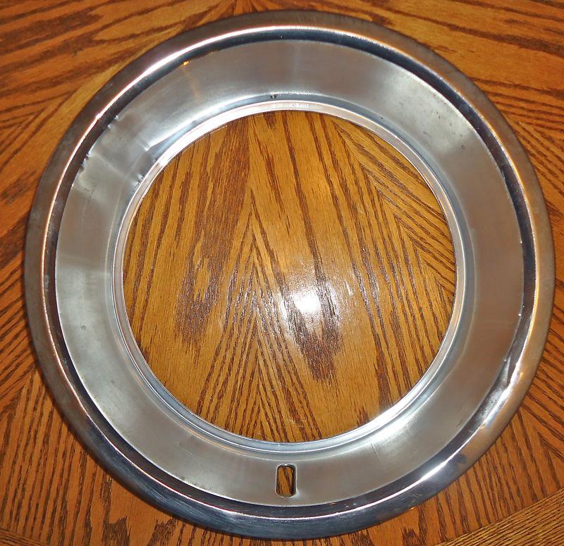 1970-1973 ford mustang torino montego cyclone cobra steel wheel trim ring 14x7  