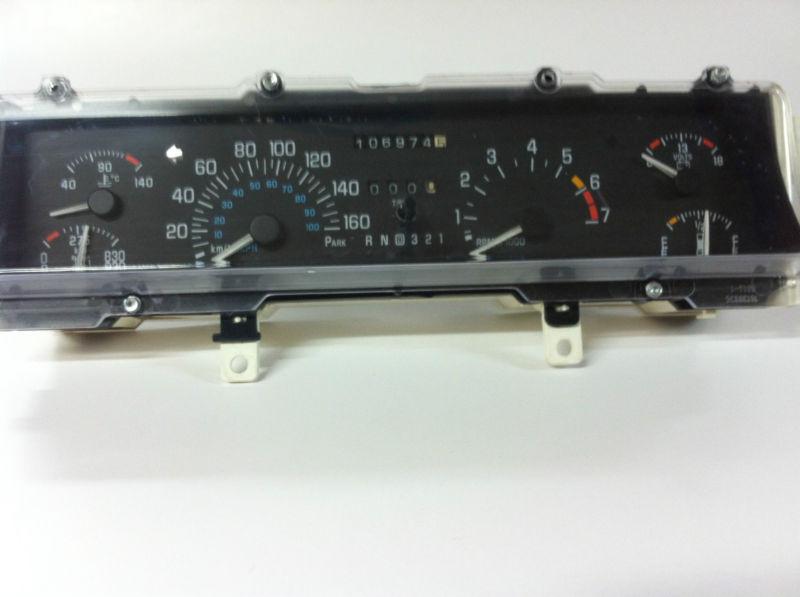 95 LESABRE SPEEDOMETER CLUSTER OEM KMH CANADIAN KPH BOX 9D17/18, US $99.99, image 3