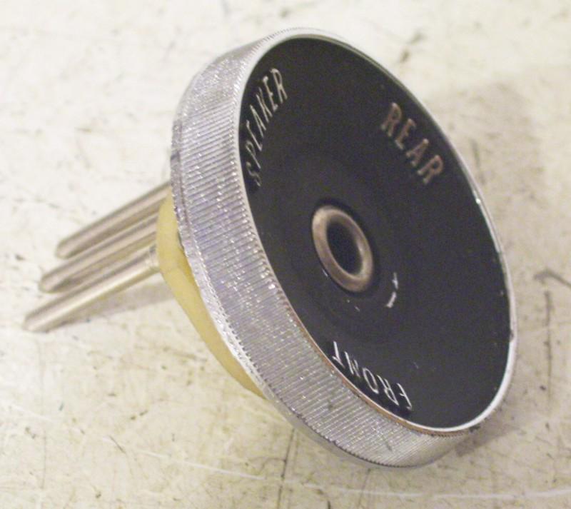 66 67 oldsmobile radio front to rear speaker control fader  nos ??  98 88 ?? 