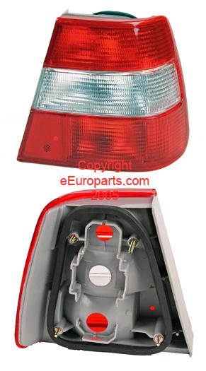 New aftermarket tail light housing - passenger side volvo oe 9126963