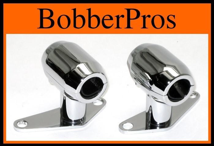 Dna springer front end chrome small set fender mounts tabs harley