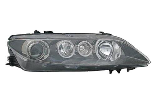 Replace ma2503134 - 06-07 mazda 6 front rh headlight lens housing halogen
