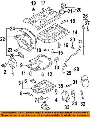 Volkswagen oem d000600a2 engine parts-valve cover sealer