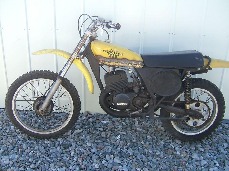 1975 Suzuki TM250M Complete PARTS BIKE Vintage MX MotoCross w/TITLE TM 250 M, US $1,500.00, image 2