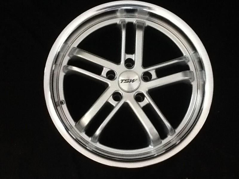 )( tsw racing wheels 18 inch  rims silver rim acura wheel nissan honda car rims