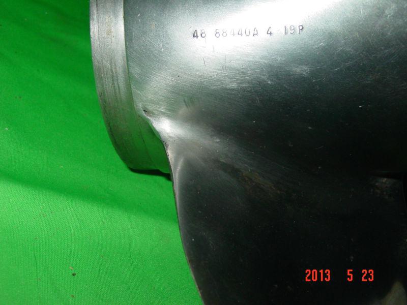 48-88440-19 Mercury Stainless Steel Prop 13 x 19 *Free Ship*, US $125.00, image 3