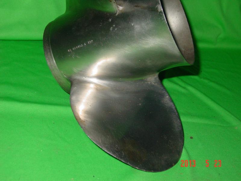48-88440-19 Mercury Stainless Steel Prop 13 x 19 *Free Ship*, US $125.00, image 4