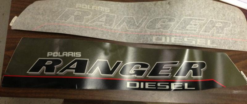 Polaris box,side decal ranger diesel #7176735, 7176736