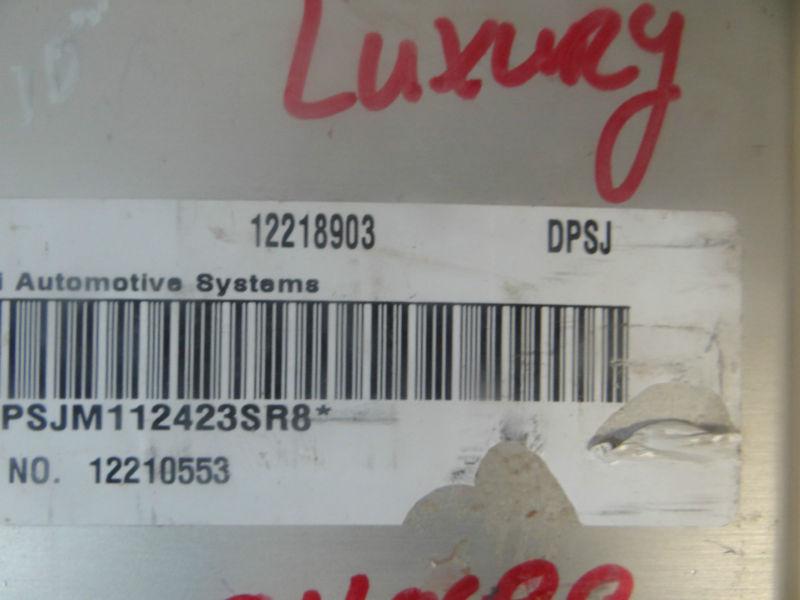(BB2072) 02 03 04 CHEVY CAVALIER ENGINE CONTROL MODULE 12218903, US $10.00, image 2