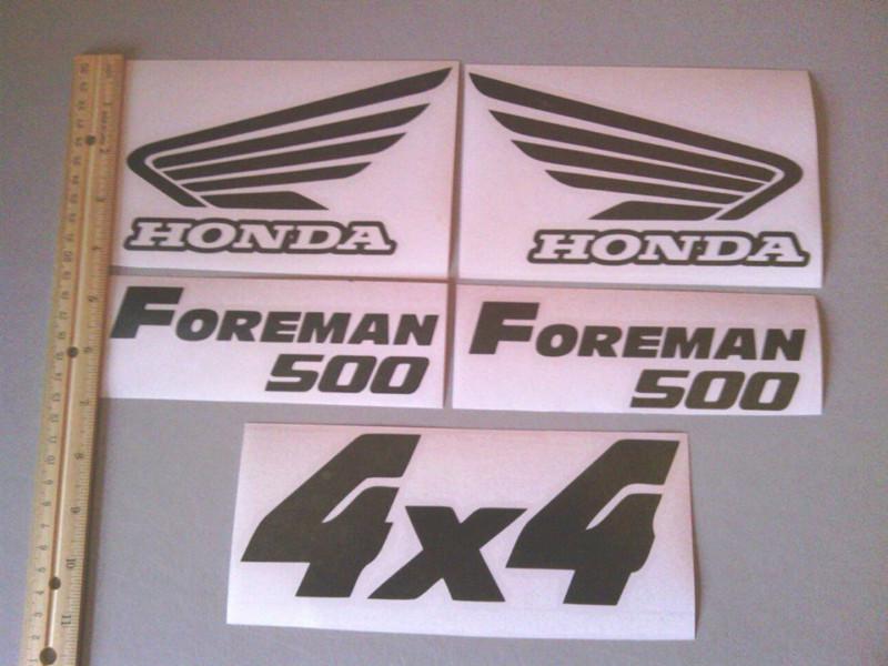 Honda foreman 4x4 tank decals stickers graphics four wheeler 