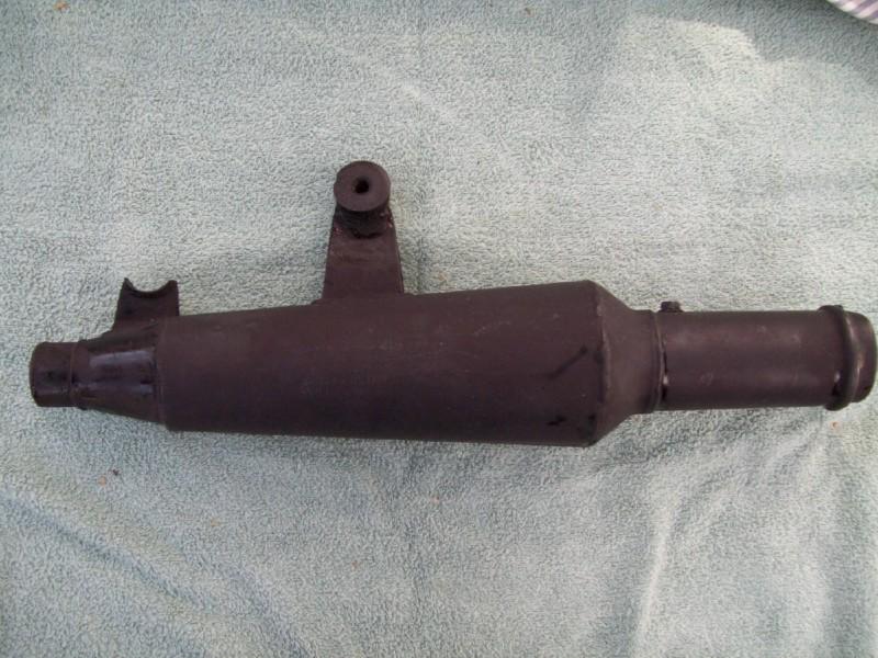 1979 can-am mx-5 muffler/spark arrester
