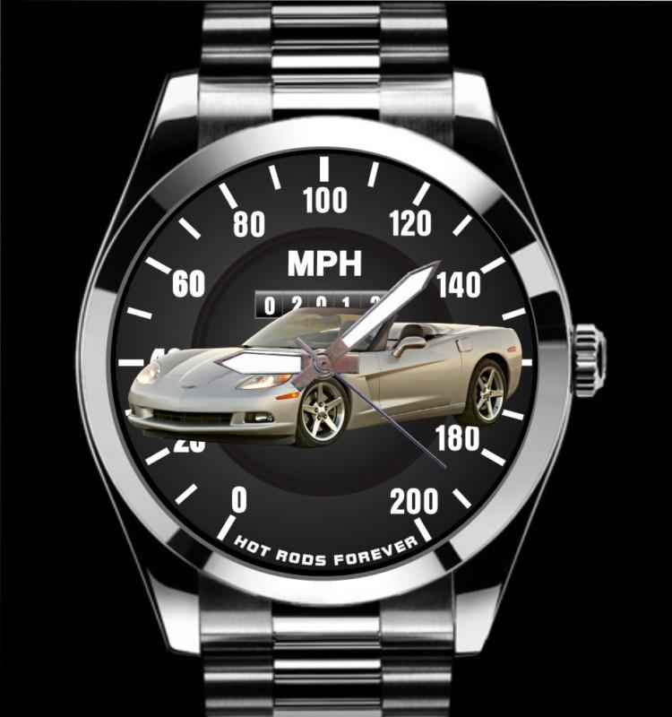 Vette 2000 2001 2003 2004 pewter convertible speedometer meter auto art watch