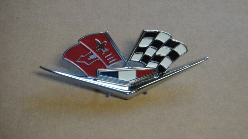 62 63 impala 327 or 409 flag fender emblems 1962 1963