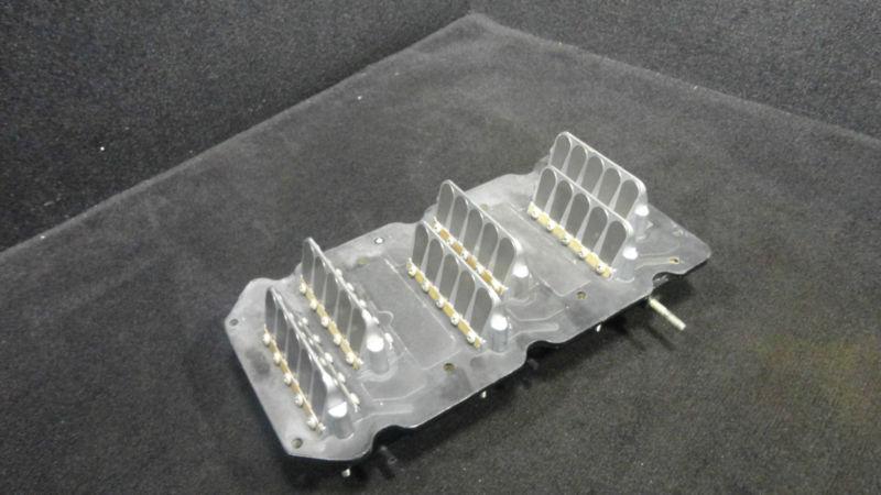Adapter plate w/ 6 reed blocks #43517a6 mercury/mariner 1990/1991 135-200hp (540