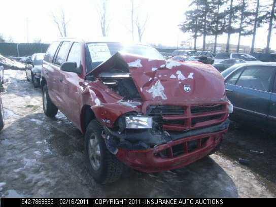 98 99 00 DURANGO L. SIDE VIEW MIRROR POWER FIXED 5X7 474087, US $35.00, image 2