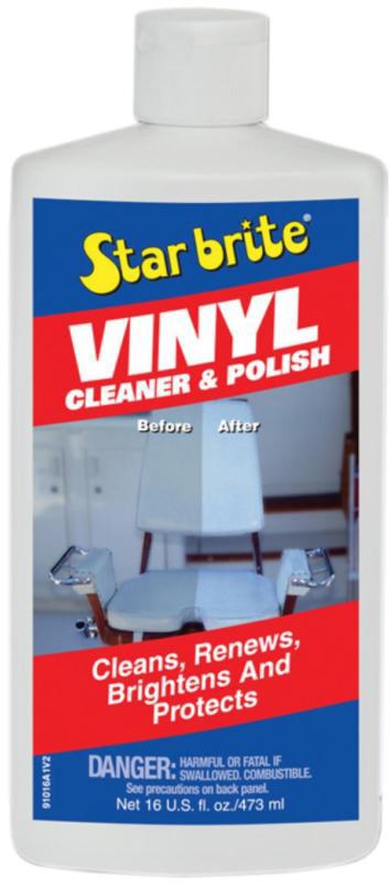 Star brite vinyl cleaner & polish 91016