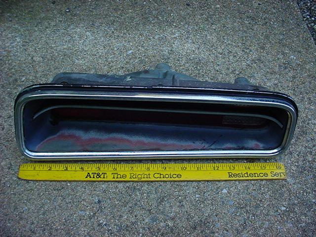 Mopar 70 dodge coronet left taillight assembly deluxe 440 super bee bbody 70wh