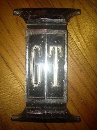 1967 dodge dart gt grill emblem oem