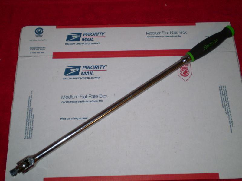Snap on tools shbb24, 1/2 breaker bar, green soft grip, 24" 