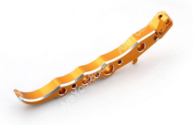 Cnc aluminum kickstand suzuki gsxr1000 07-08 hayabusa gsxr1300 all year gold