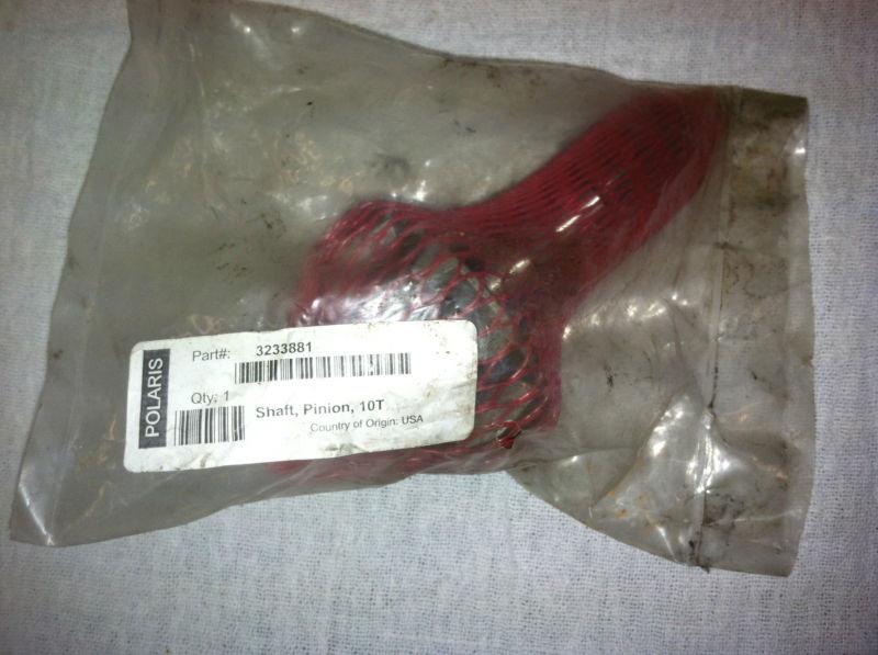 Pinion shaft polaris 10t