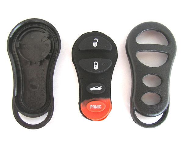 KEYLESS KEY REMOTE SHELL CASE & PAD for Chrysler Dodge, US $4.08, image 2