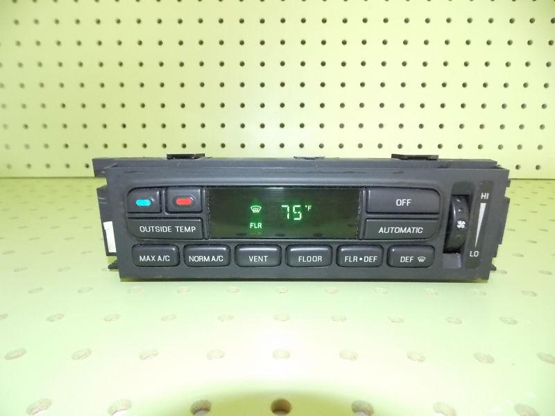 Find 9800 Crown Victoria Grand Marquis AC Heater Climate Control A/C