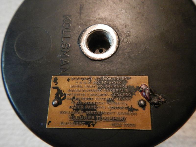 VINTAGE U.S NAVY ALTIMETER KOLLSMAN BU AERO U.S NAVY 644KN-06 VINTAGE ALTIMETER, US $16.00, image 4