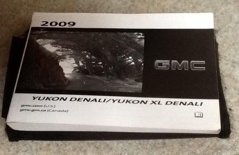 2009 09 gmc yukon / yukon xl denali owners manual