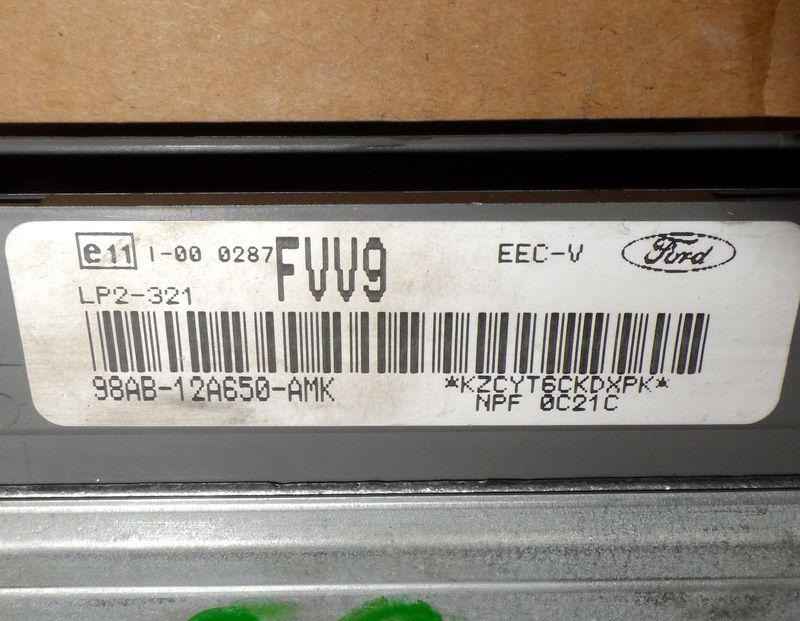 2000 FORD Focus Engine Control Module 98AB-12A650AMK, US $39.00, image 3