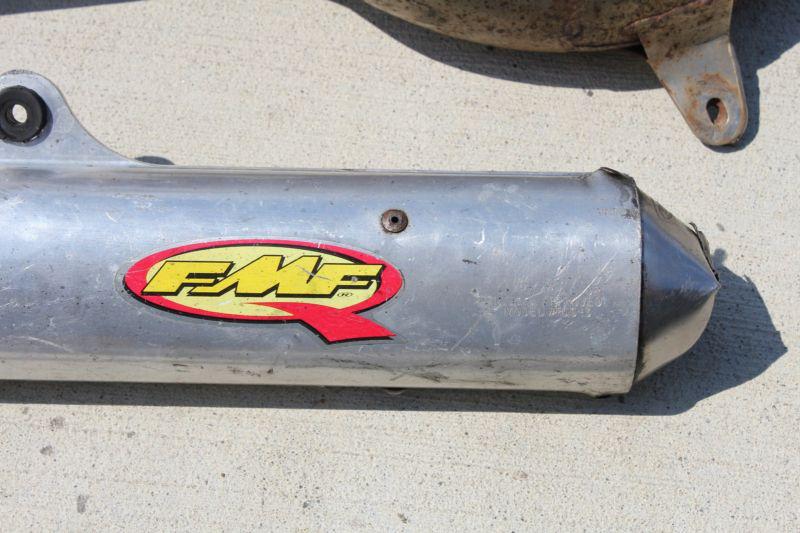 Find Banshee FMF FATTY GOLD exhaust pipes & silencers CHROME + spark