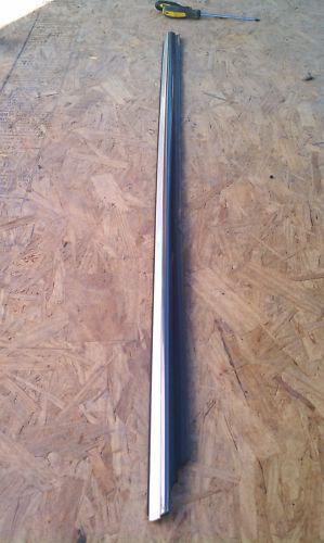 Mercedes w140 rear driver door chrome long 