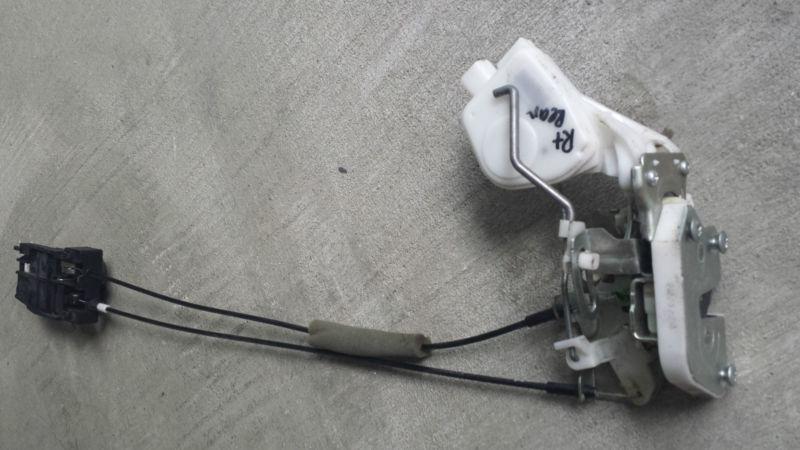 04- 09 mitsubishi galant right/passanger rear door latch w/ actuator & cable 
