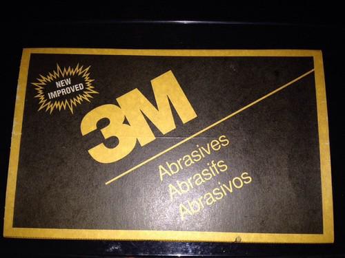 3m 2500 grit wet or dry black abrasive sandpaper 5.5" x 9" sheet 50pk  #02045