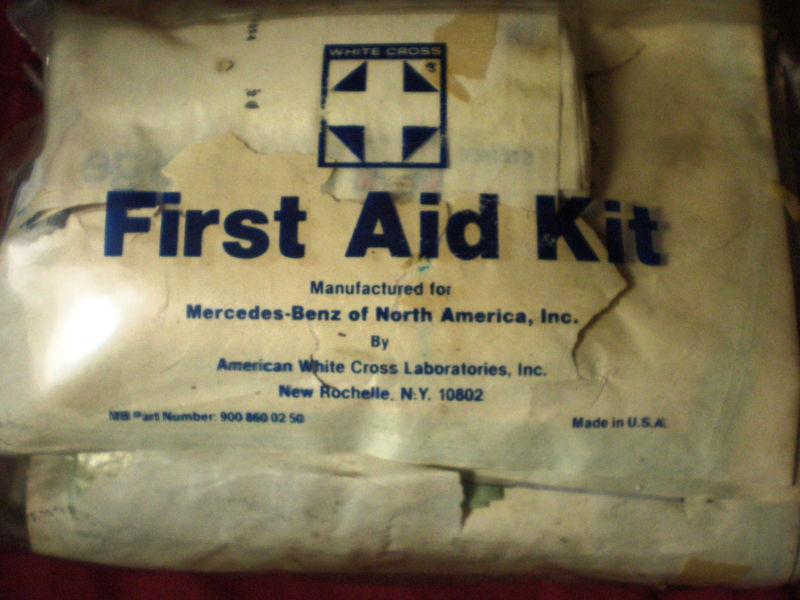Mercedes ~ first aid kit ~ emergency medical supply bag