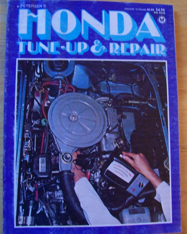 Petersen's honda tune-up & repair manual - good used condition / clean