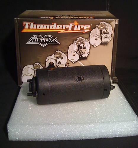 Ultima thunder fire prestolite-type starter motor for harley fl,flt,fxr and xl