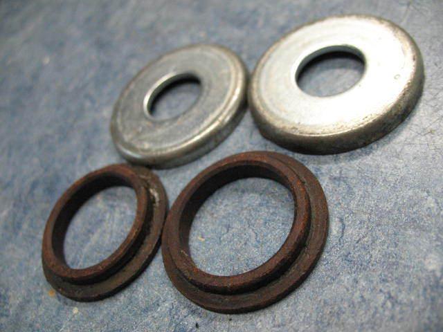 Swingarm cover caps 1973 honda cb350f cb 350 f four cylinder