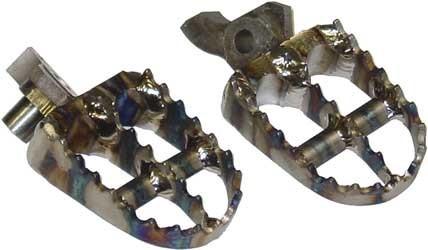 Lightspeed lite speed titanium foot pegs cr/crf  02-08 272-00223