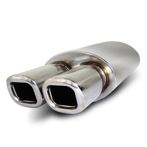 Find Universal Dual Square Tip in Chrome Remus Muffler in Ontario