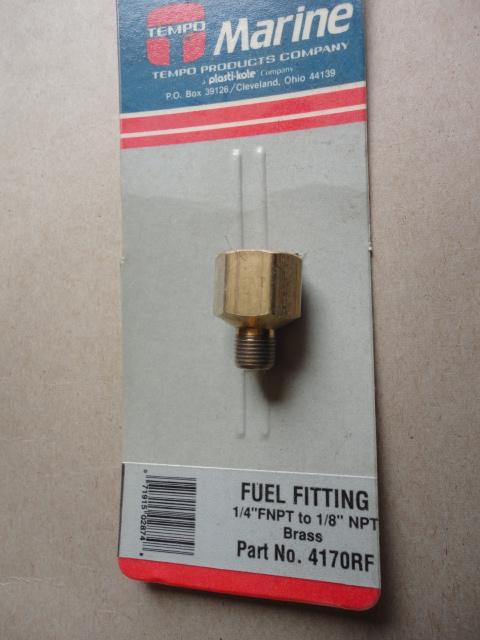 Tempo Marine Fuel Fitting - 4170RF, US $6.00, image 2