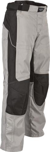 Fly racing ladies butane pants silver/black 9/10 478-4013-3