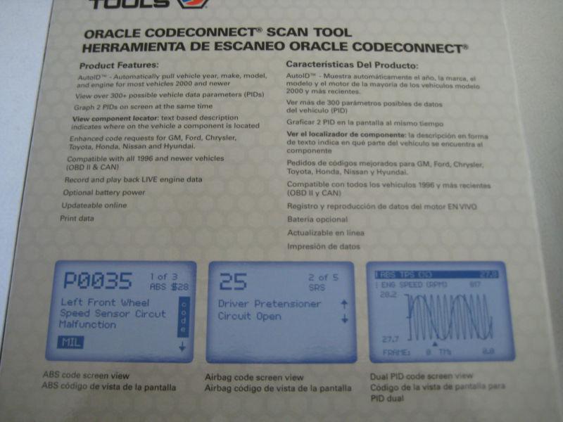 Matco MD1400 ORACLE SCAN TOOL,COVERS THRU 2010 DOM,2009 ASAIN,2008 EURO,ABS,SRS, US $299.85, image 2