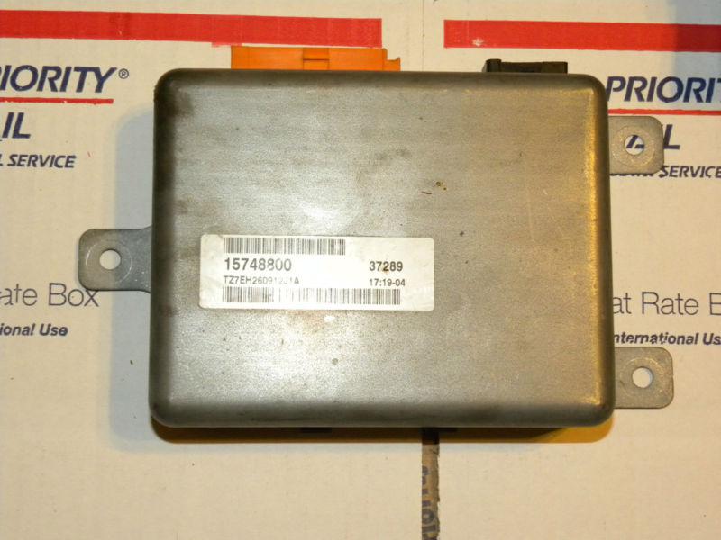 Jimmy blazer s10 4x4 15748800 np8 4 button transfer case computer module tccm 