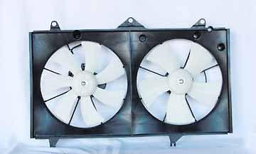 Tyc 02-06 toyota camary l4 (us built) radiator & condenser fan